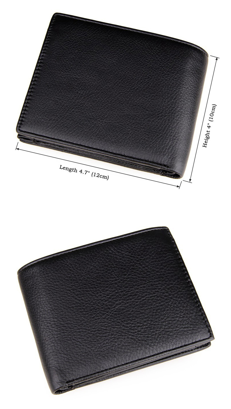 Leather wallet for men