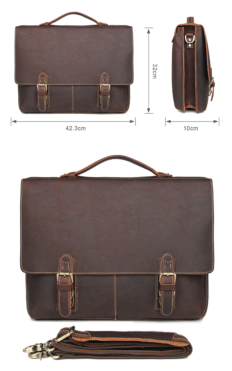 leather briefcase