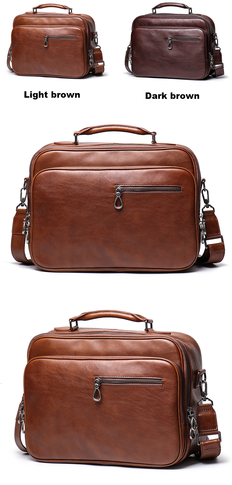 leather briefcase