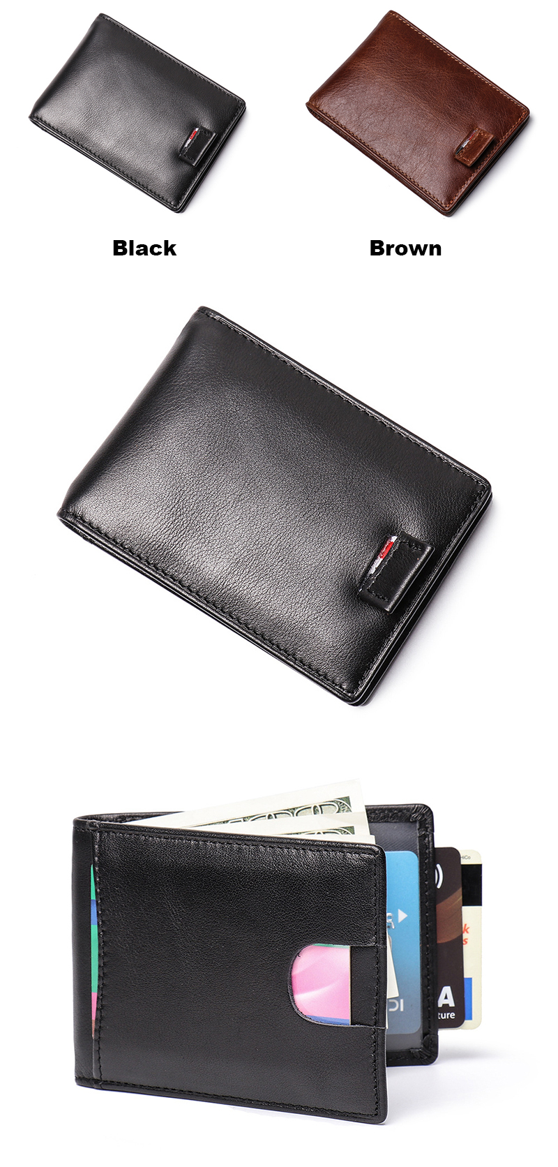 leather card holder