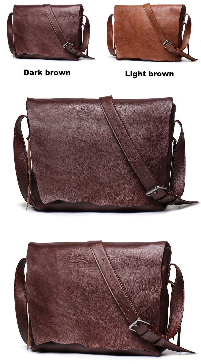 leather messenger bag