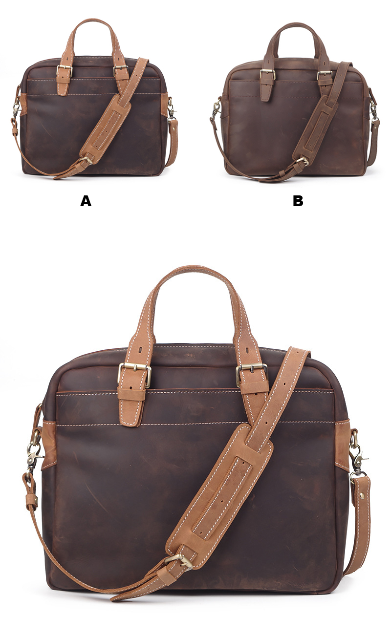 leather briefcase