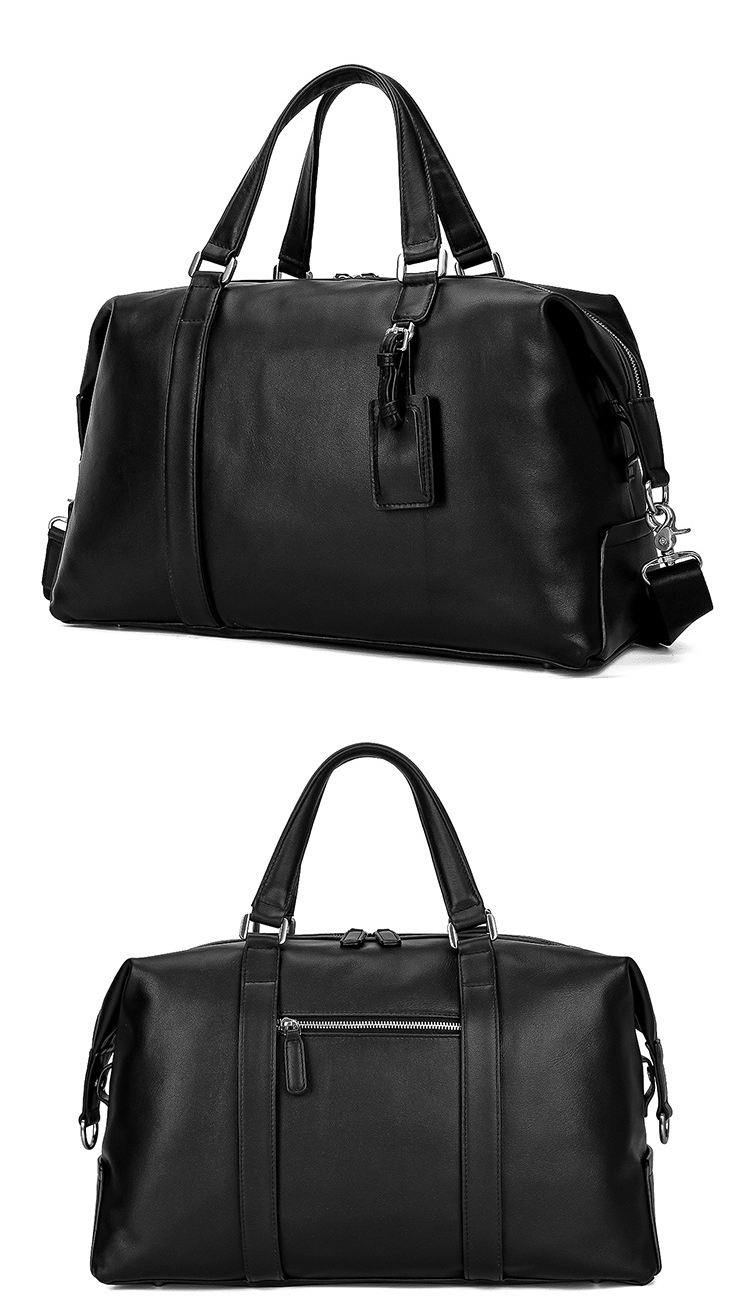 leather duffle bag