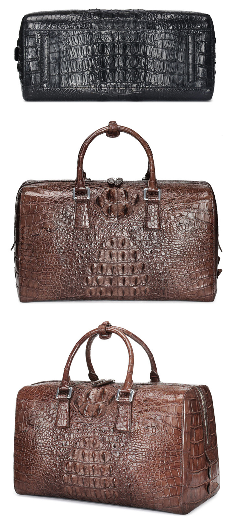 leather duffle bag
