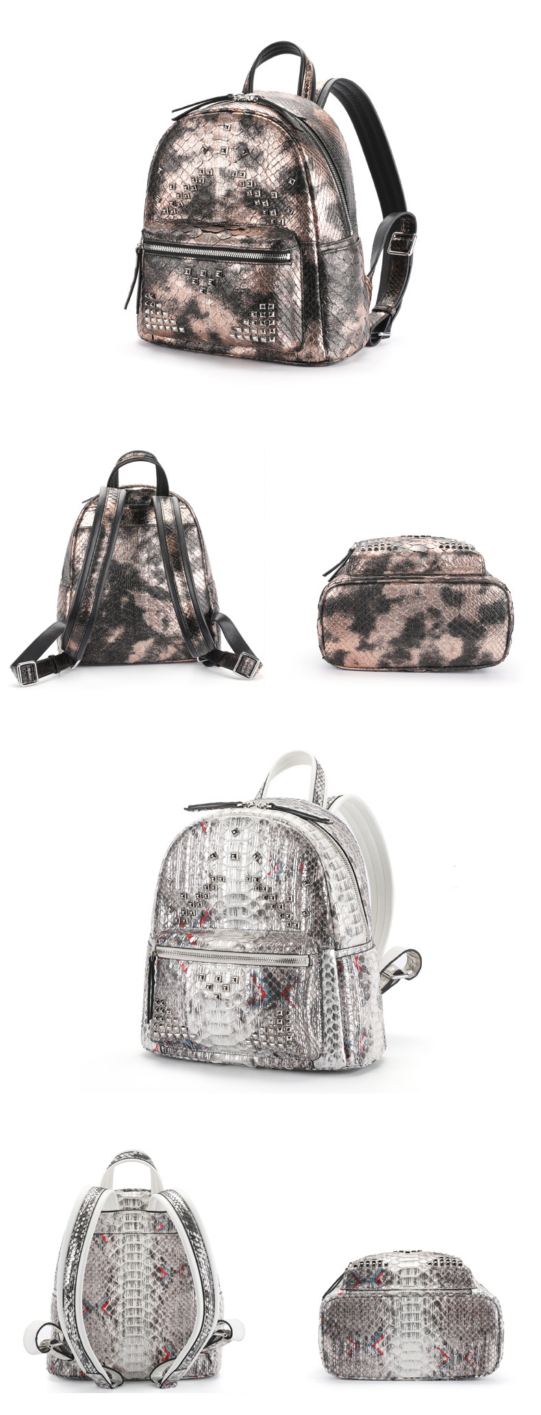 laether backpacks