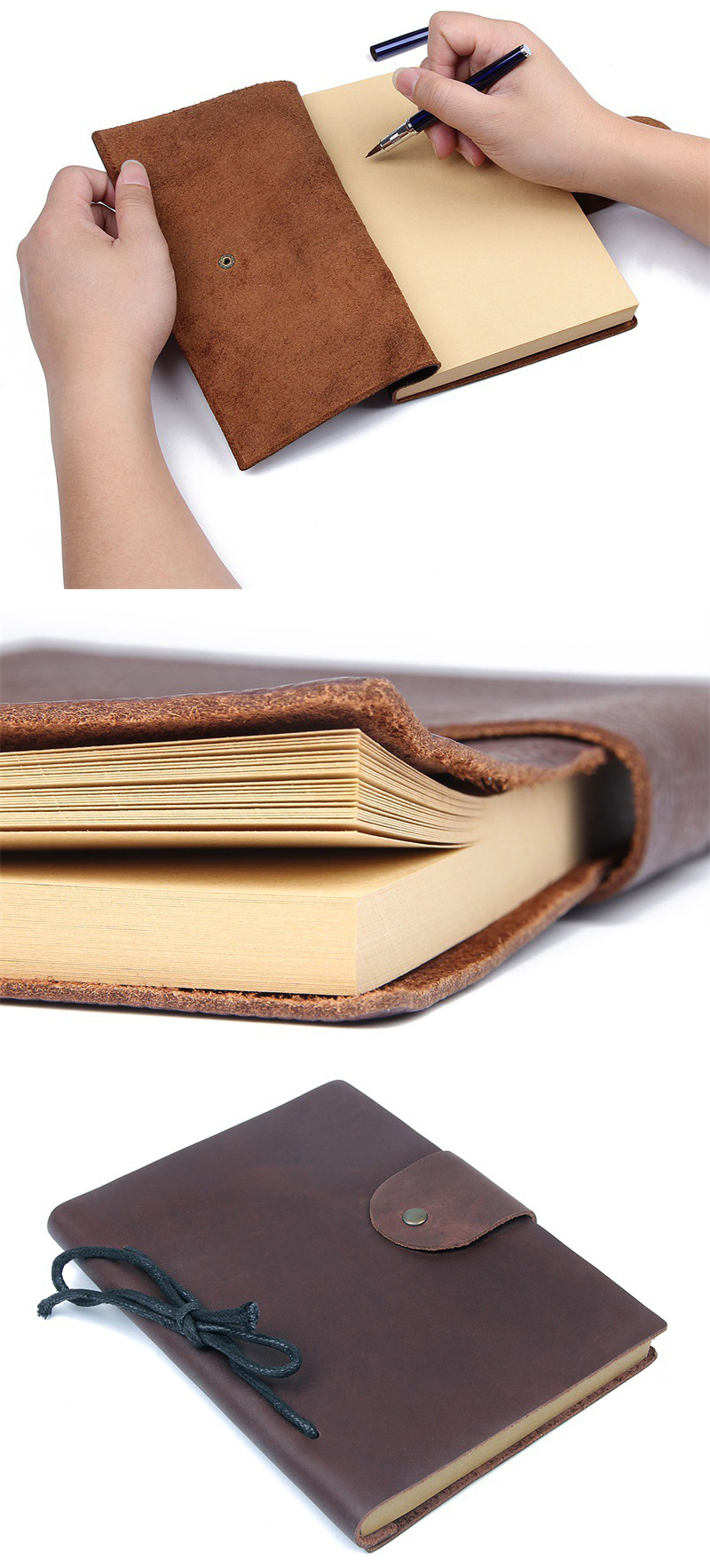 leather notebook cover