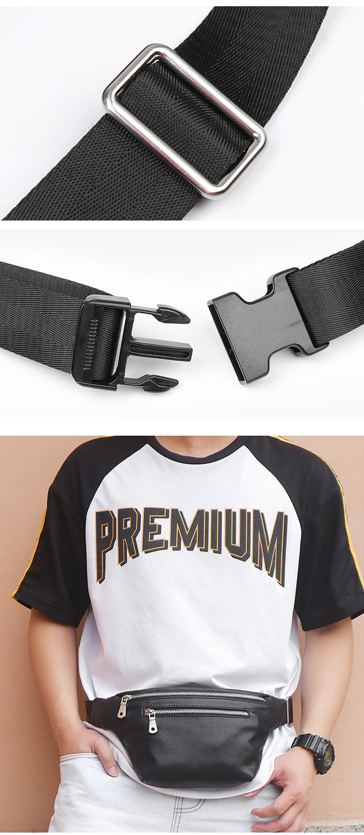 men waist bag