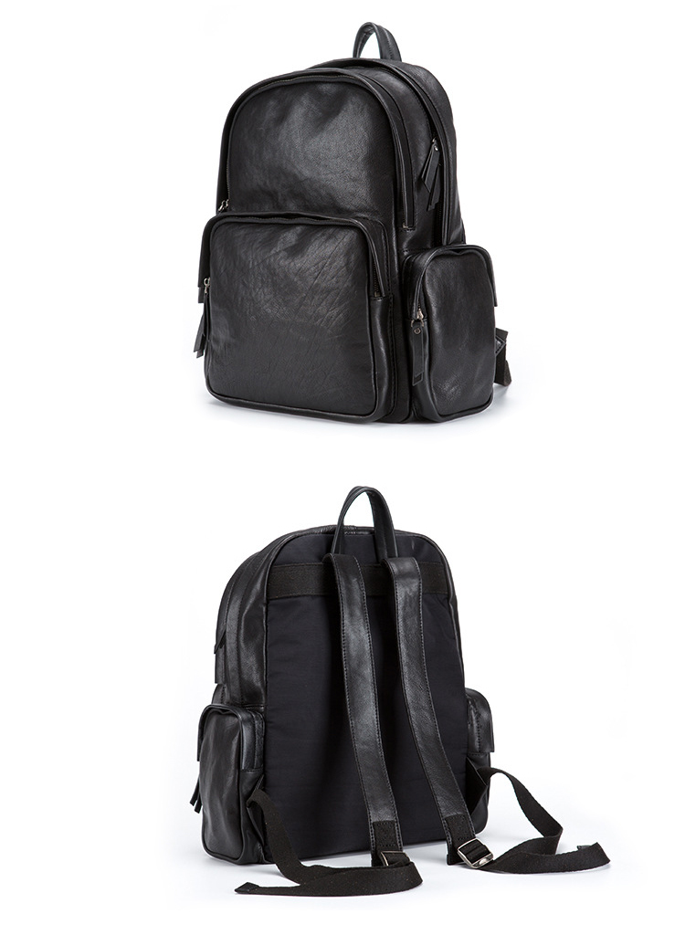 leather backpack
