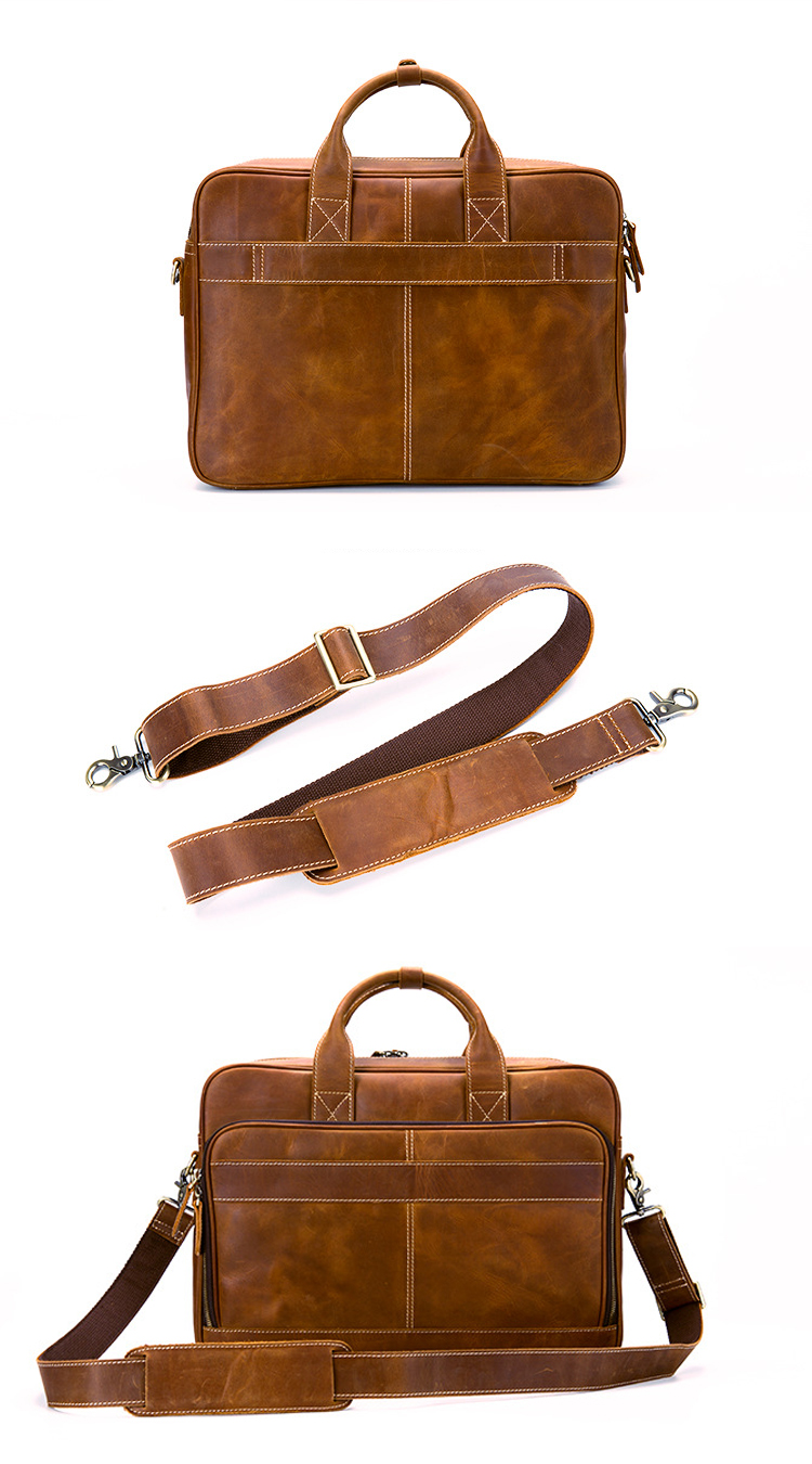 leather briefcase