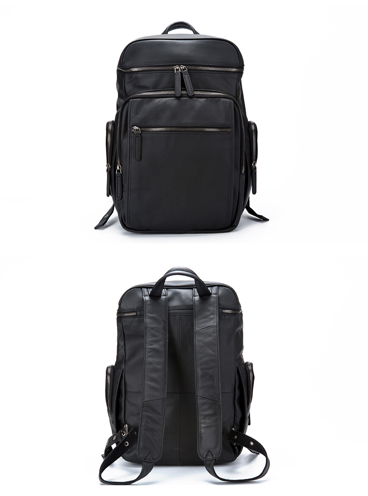 black backpack