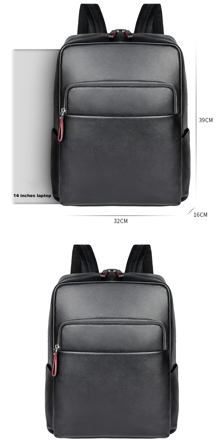 leather backpack