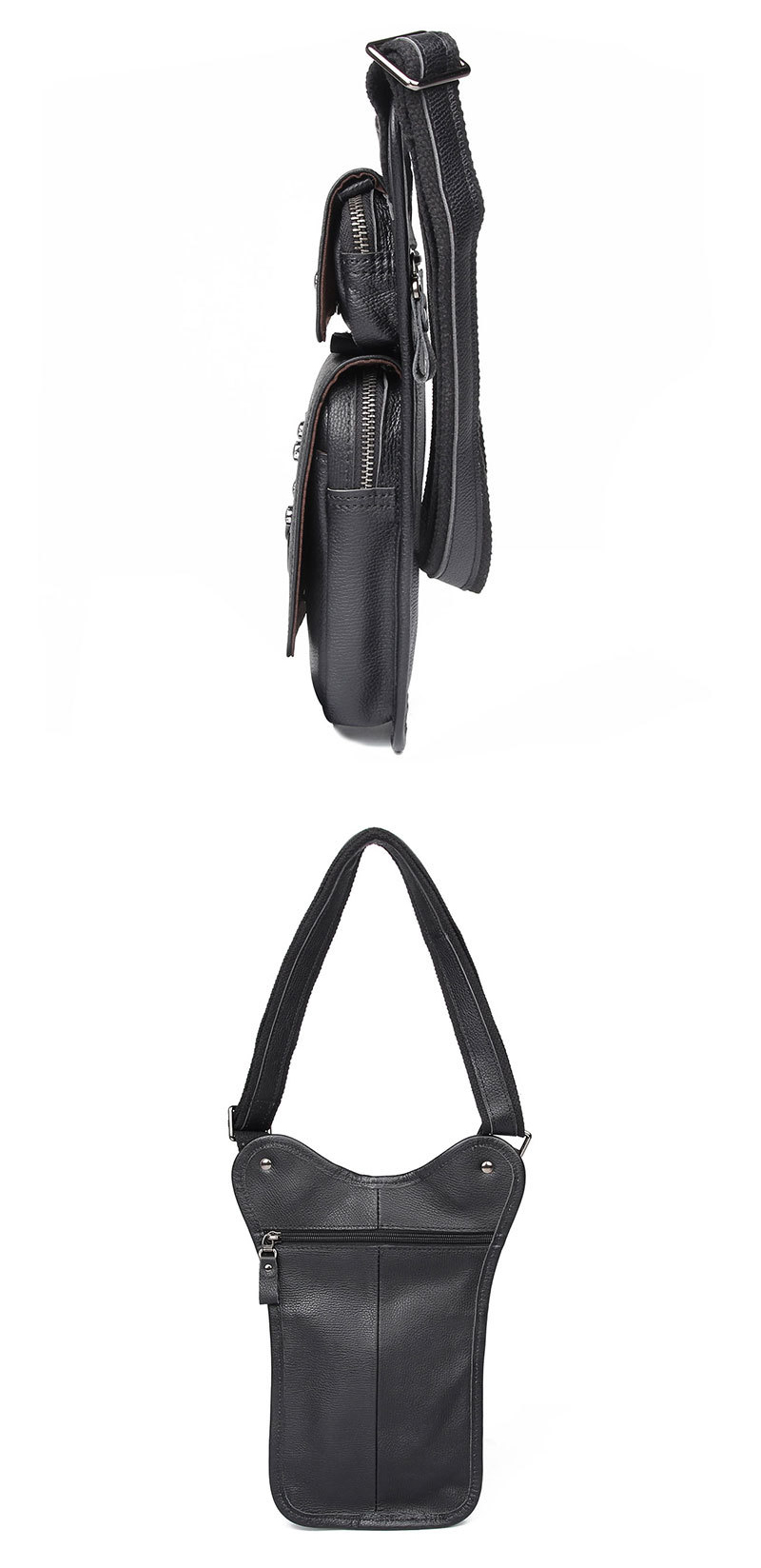 leather shoulder bag
