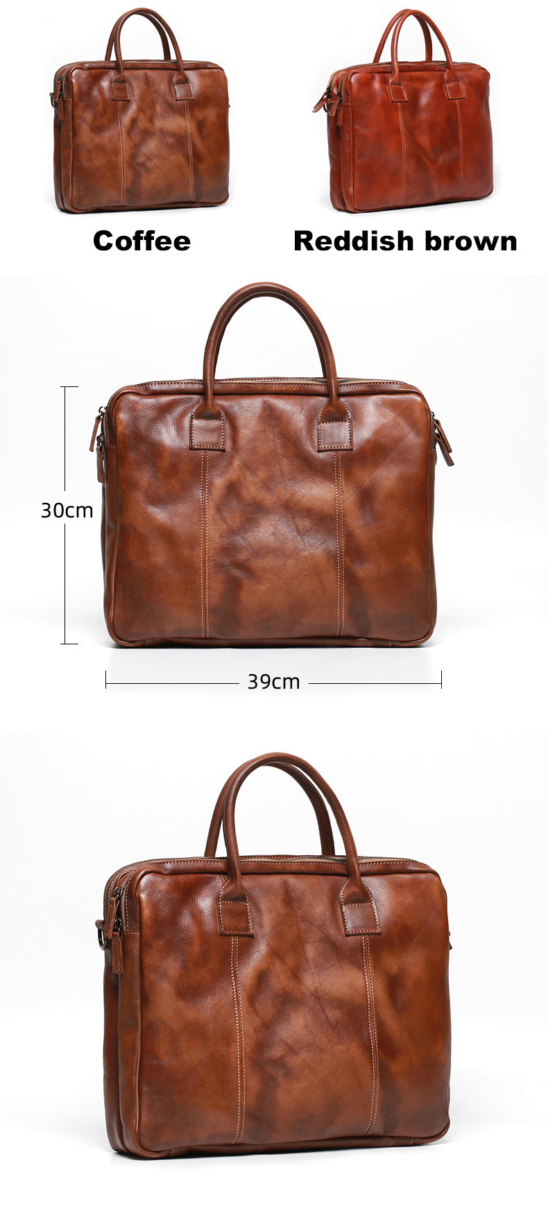 leather briefcase