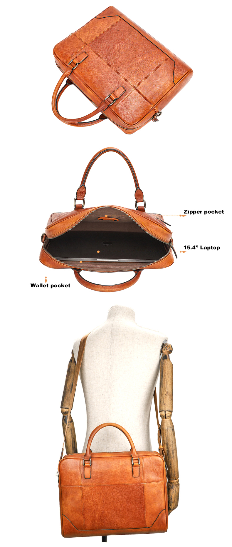 vintage briefcase