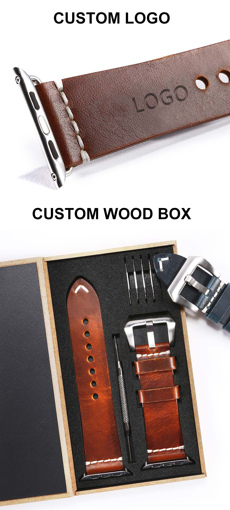 leather straps