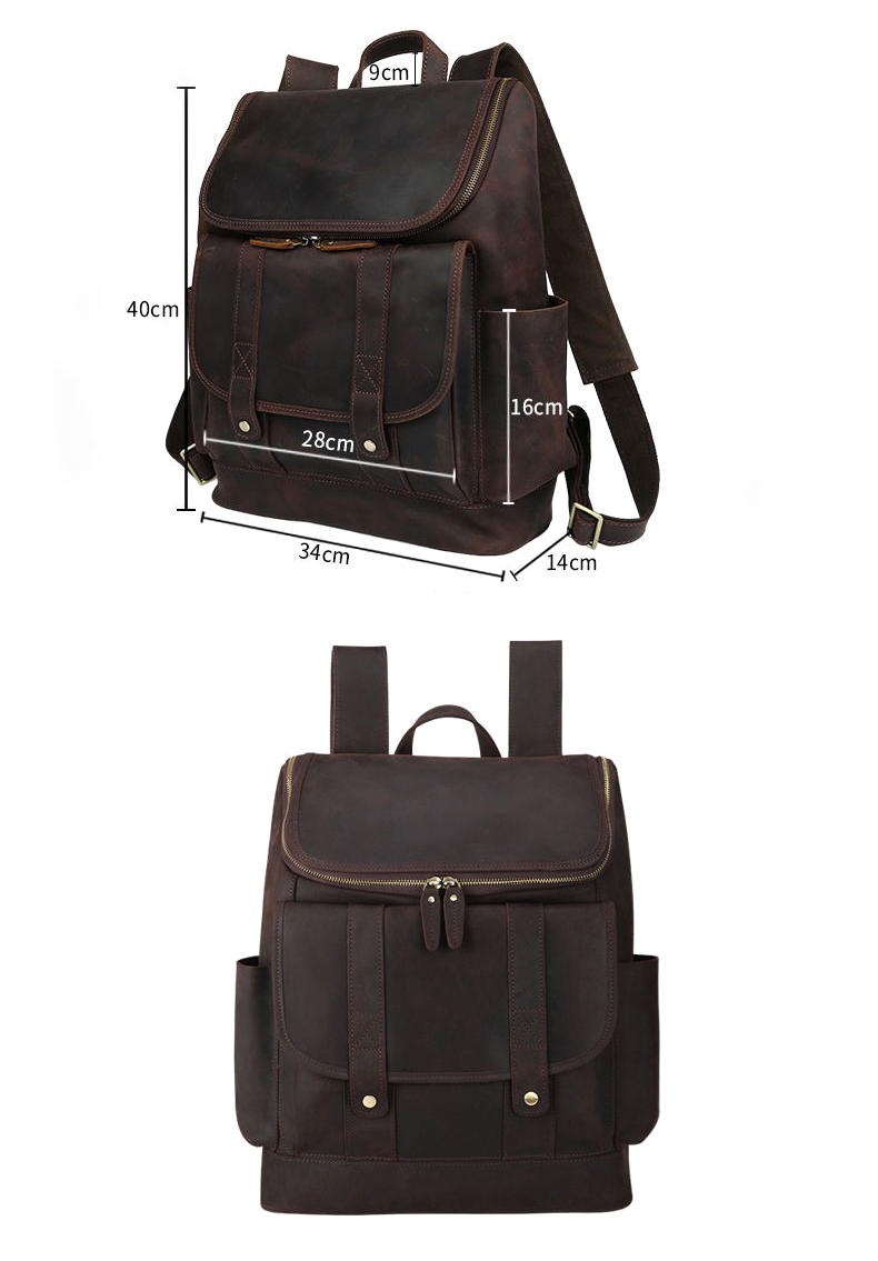 leather backpacks