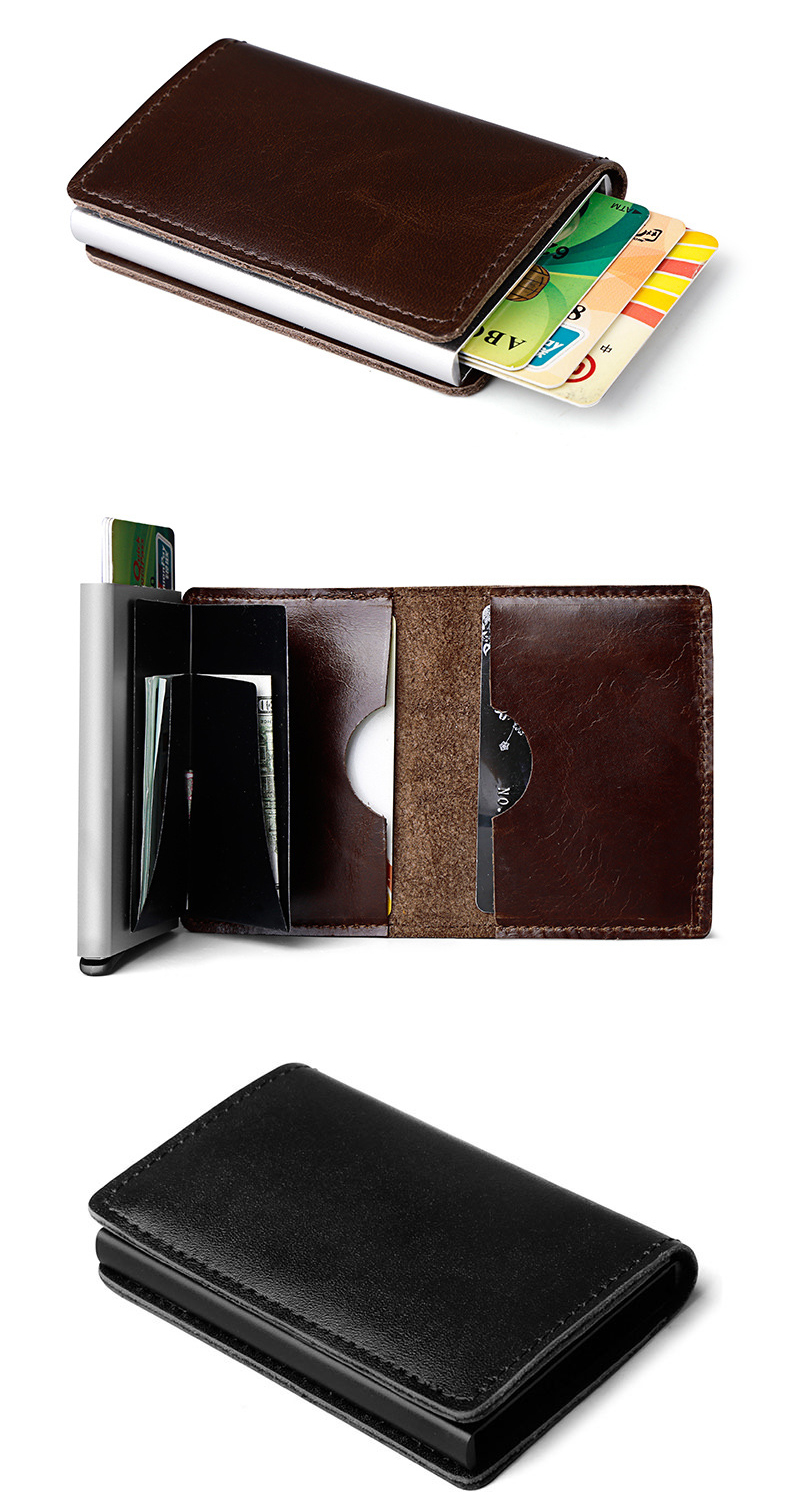 leather card holder
