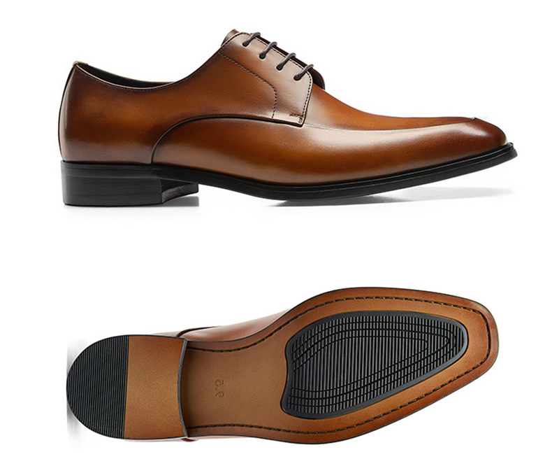 brown shoes