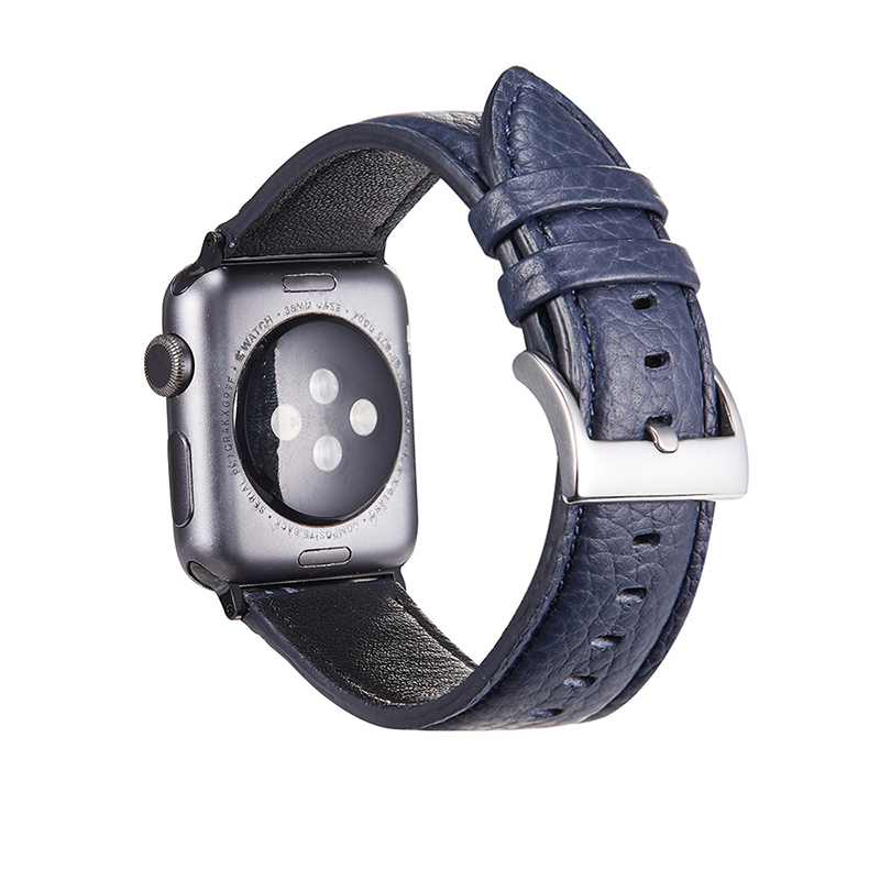 pebble leather strap