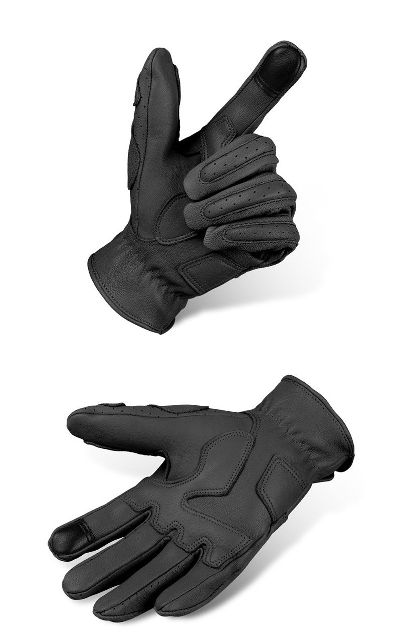 leather gloves