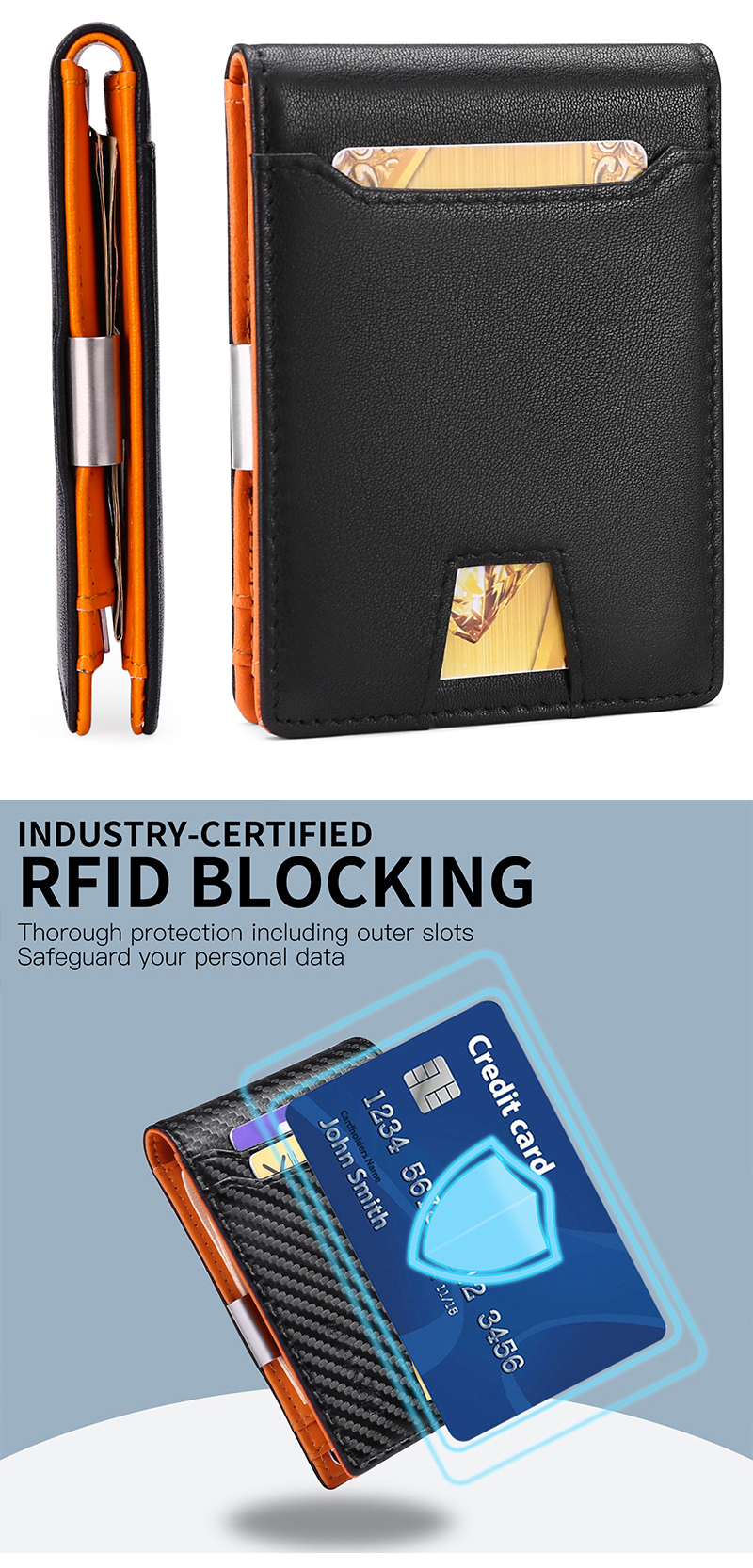 genuine leather wallet