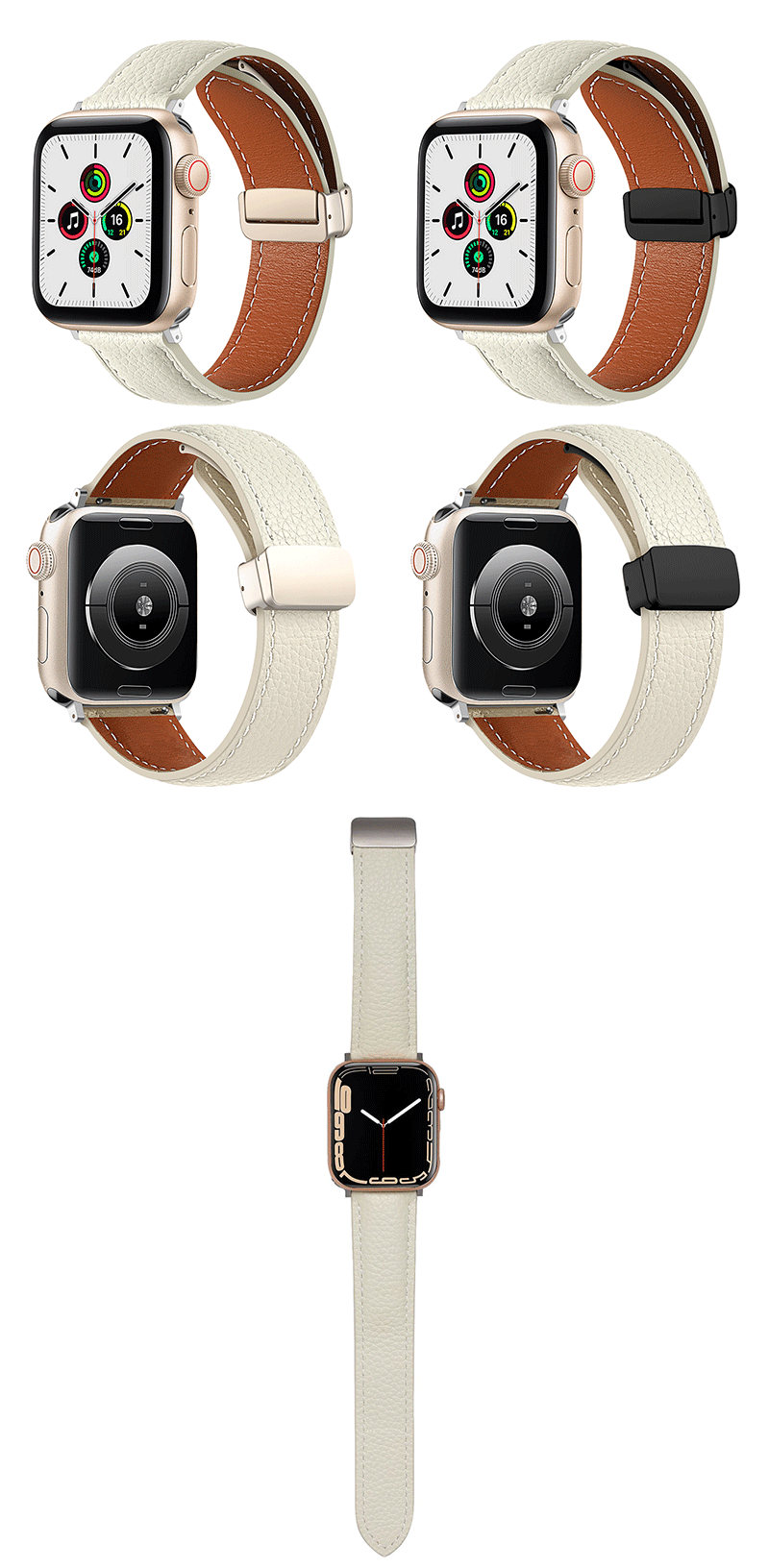 magnet clasp watch strap