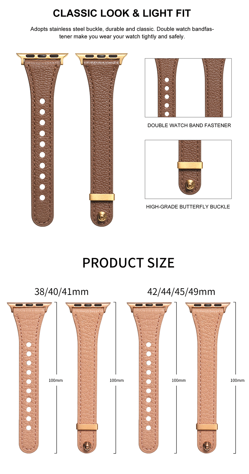 leather watch strap