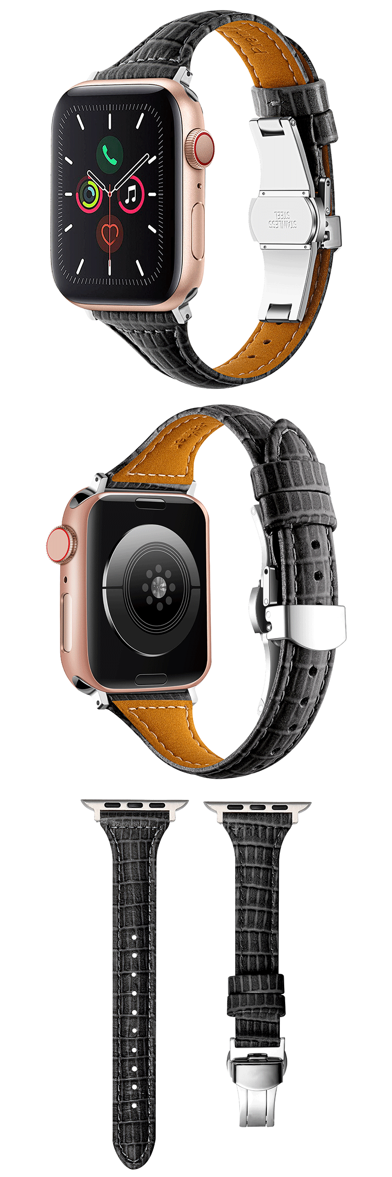 leather watch strap