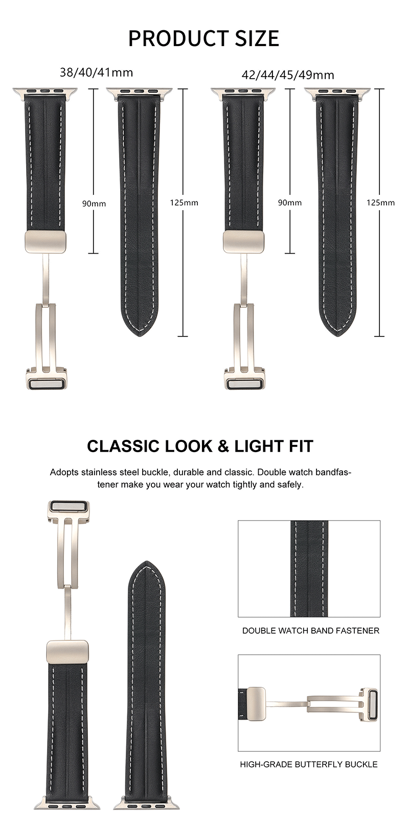 magnet watch strap