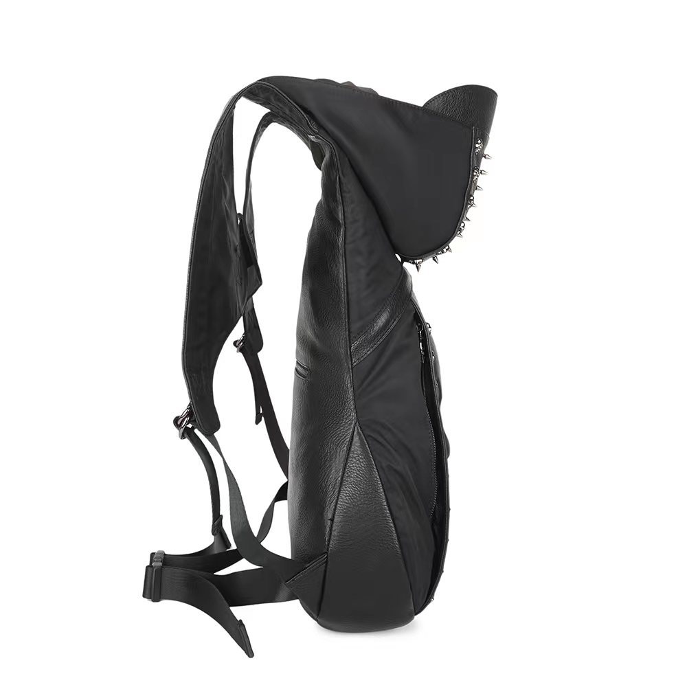 leather backpack