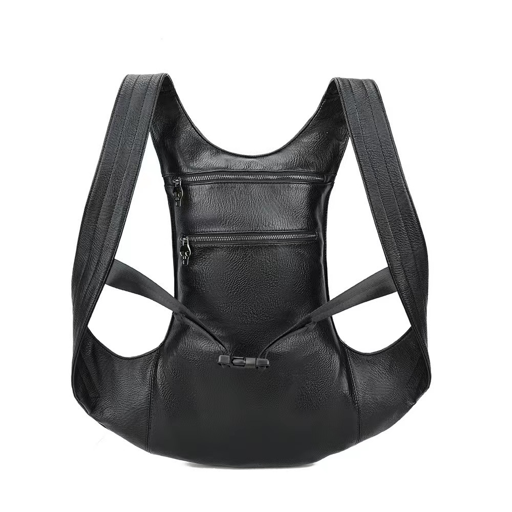 leather backpack