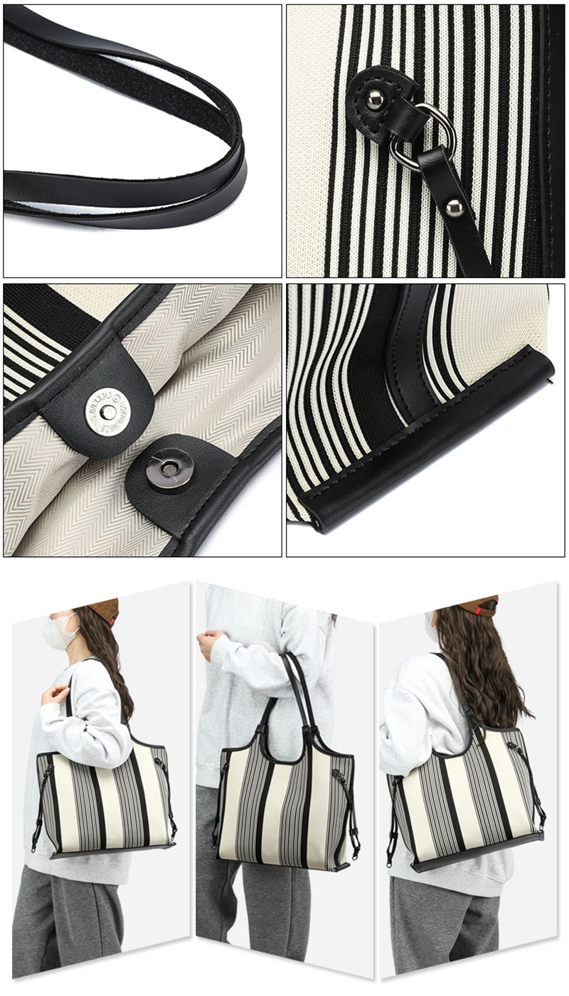 Stylish Polyester Flyknit Shoulder Bag for Trendy Women