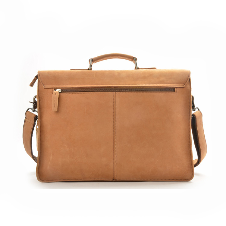 2016 Best selling mens import leather messenger laptop bag
