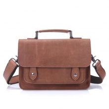 2017 new design vintage leather shoulder messenger bags for women
