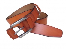 OEM branded good price vintage style man military leather belt