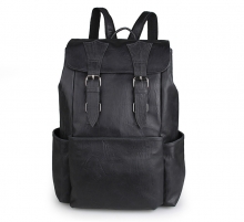 Good quality factory price real leather school backpack bag for girls