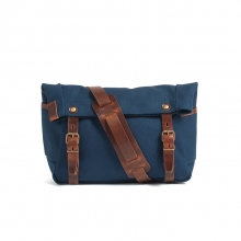 Good quality new design thick canvas shoulder messenger bag for men