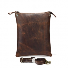 Fashion design vintage style high quality genuine leather shoulder bag