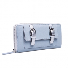 Big brand new design top quality women leather wallet 2015