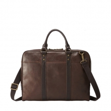 Designer vintage italy leather 12.5 inch laptop bag for office men