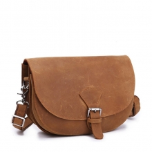 Wholesale cheap price good quality custom mens bike leather messenger bag