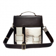 2017 Newest design small size genuine crocodile skin leather shoulder bag