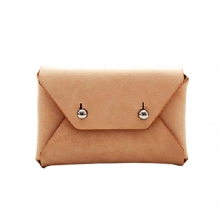 2015 best selling new design vegetable tanned leather name card holder case