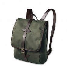 American brand design good quality waterproof canvas leather rucksack
