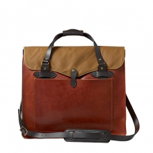 Fashionable high end vintage style custom men leather shoulder messenger bag