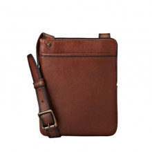 Big brand design oem logo mens leather shoulder bag 