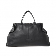 Factory wholesale price high end genuine leather travel duffle bag