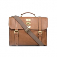 Big brand design high end full grain leather cross body shoulder bag