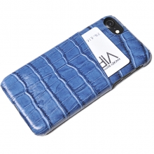 Wholesale Price Custom Design Crocdile Grain Leather Cell Phone Case for iPhone Case