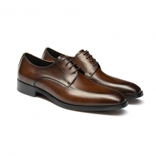Manufacturer price footwear vintage brown leather shoes new casual shoes for men